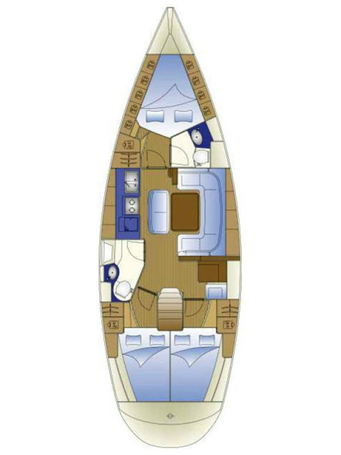 Yacht hire Alimos cheap Cruiser 40