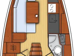 Hire Sailboat with or without skipper Bénéteau Split