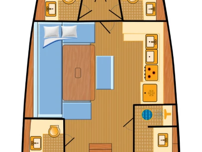 Sailboat hire in Punat - Dufour Dufour 470