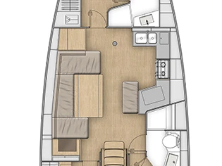 Hire a Bénéteau Oceanis 40.1 Split