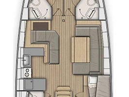 Yacht charter Sukošan - Bénéteau Oceanis 51.1 on SamBoat