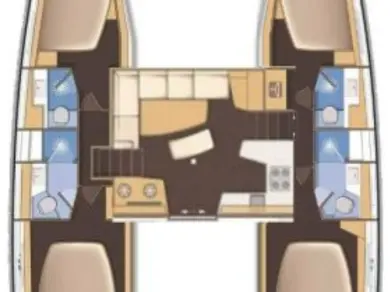 Yacht hire Marina (City) cheap Lagoon 40