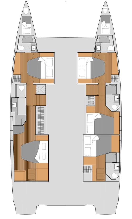 Hire Catamaran with or without skipper Fountaine Pajot Néa Péramos