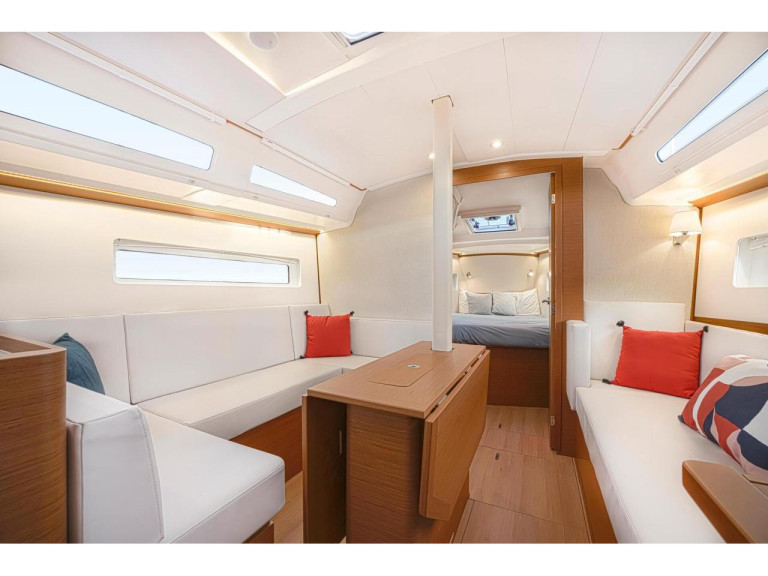 Jeanneau Sun Odyssey 380 charter bareboat or skippered in  Salerno