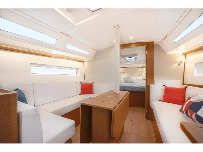 Jeanneau Sun Odyssey 380 charter bareboat or skippered in  Salerno