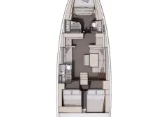 Hire Sailboat Dufour with a boat licence