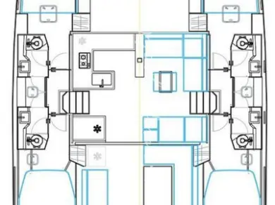 Catamaran hire in Alimos - Nautitech Nautitech 46 Fly