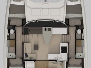 Hire Catamaran Nautitech with a boat licence