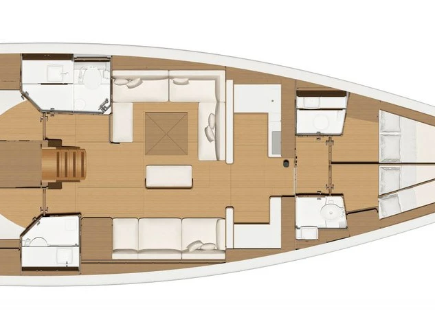 Hire Sailboat with or without skipper Dufour Gouvia