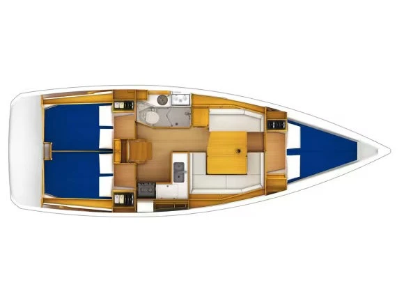 Sailboat hire in Lefkáda - Jeanneau Sun Odyssey 389
