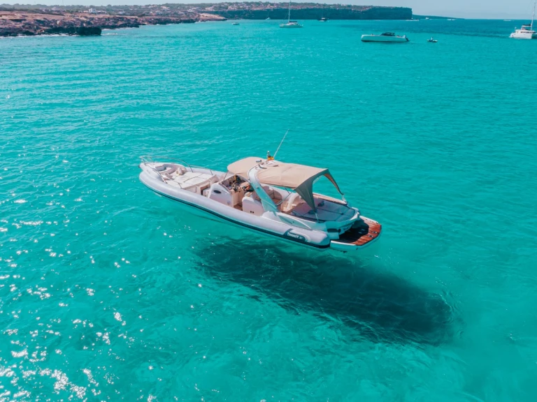 Yacht hire Ibiza Town cheap Marlin Boat 38 Top