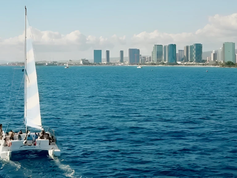 Hire Catamaran with or without skipper San Juan formerly Clark Waikīkī