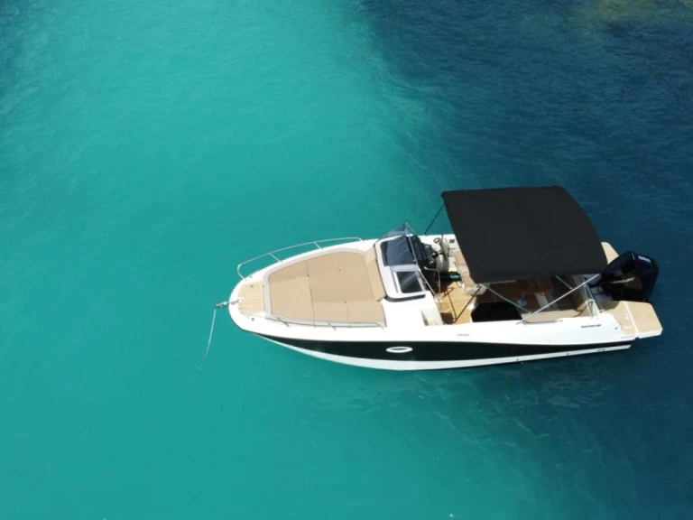 Charter a Quicksilver Activ 755 Sundeck in Marina Ibiza on Samboat