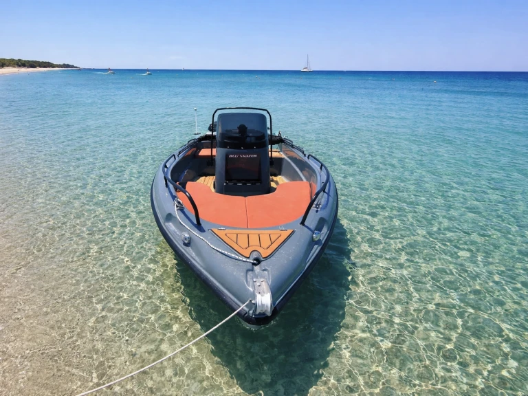 Poseidon Blu Water 170 charter bareboat or skippered in  Mílos