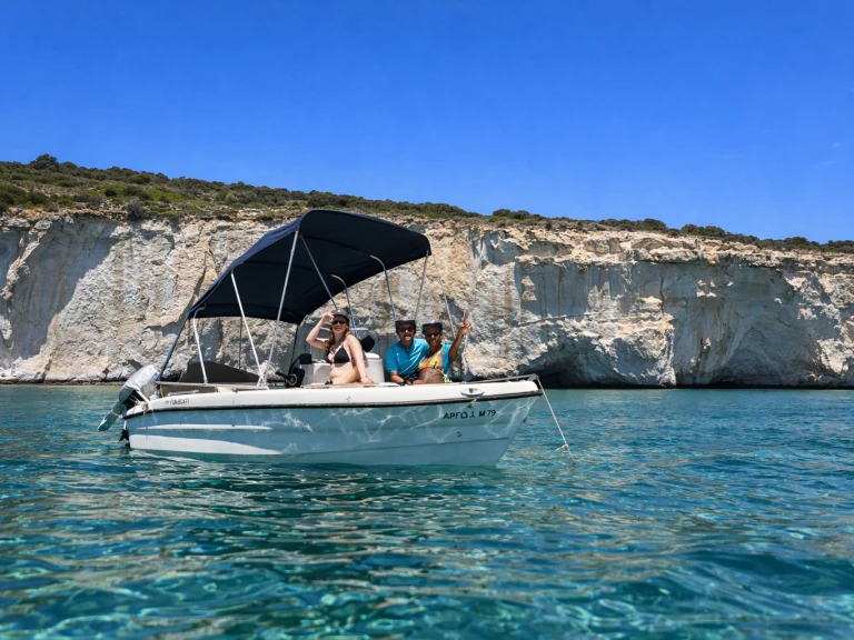 Assos 450 charter bareboat or skippered in  Provatas