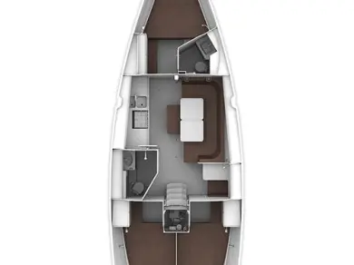 Hire Sailboat Bavaria with a boat licence