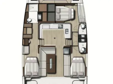 Hire a Bali Bali Catspace Voile Pirovac