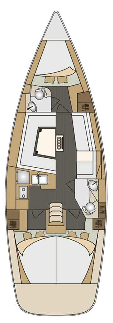 Hire Sailboat Elan with a boat licence