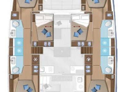 Charter a Lagoon Lagoon 50 in Kaštela on Samboat