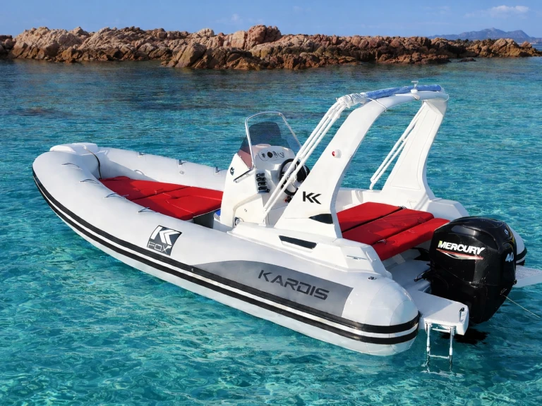 Hire RIB Kardis with a boat licence