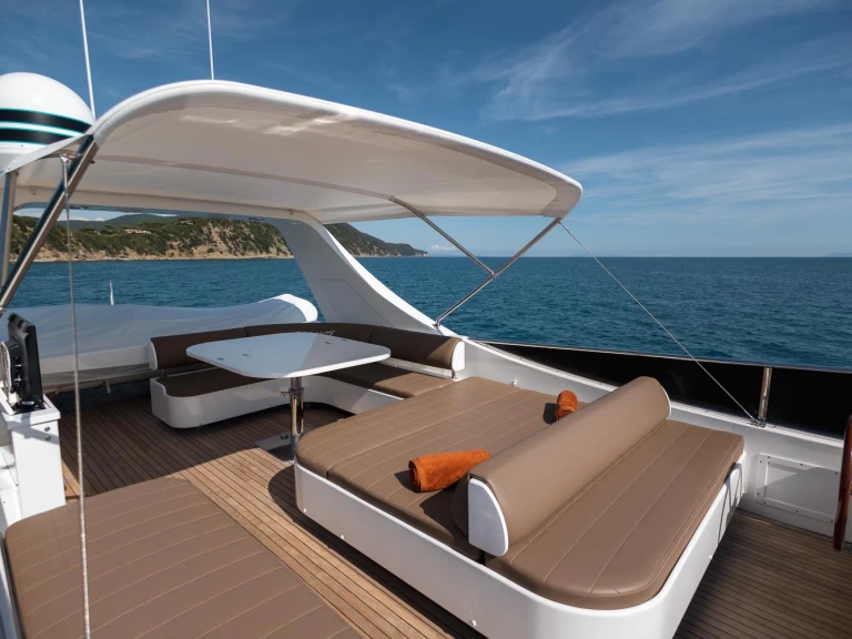 Spertini Alalunga 72 charter bareboat or skippered in  Marina di Scarlino