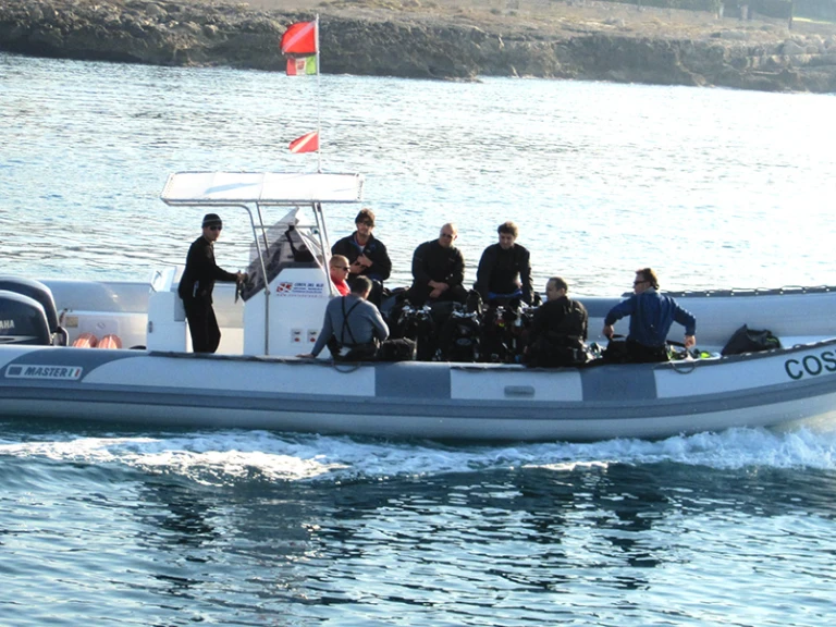 RIB hire in Rimini - Master Master 33 DIVING