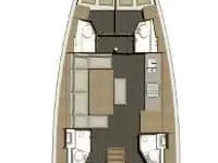 Dufour Dufour 460 Grand Large charter bareboat or skippered in  Biograd na Moru