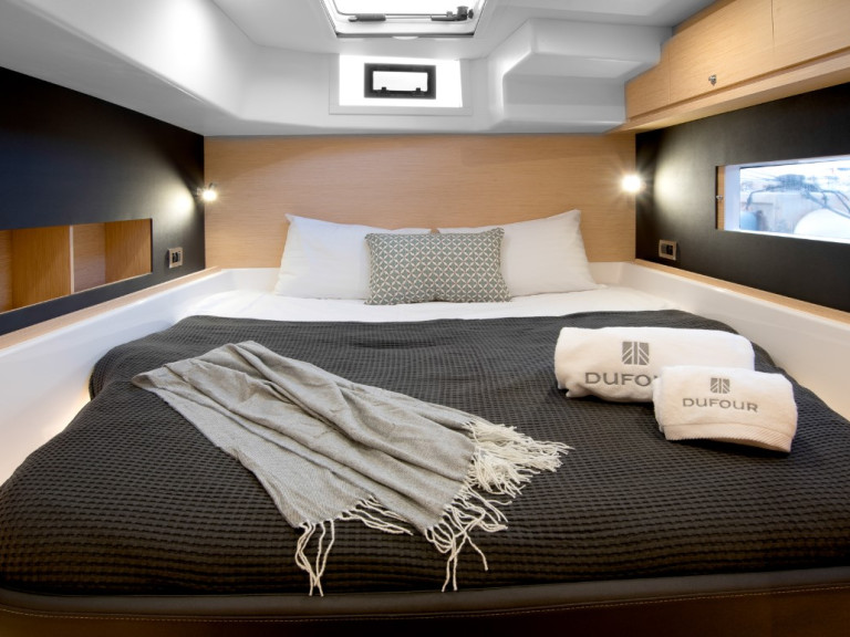Yacht hire Alimos cheap Dufour 48 CAT