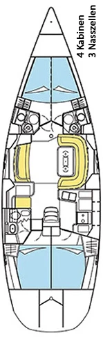 Hire Sailboat Jeanneau with a boat licence