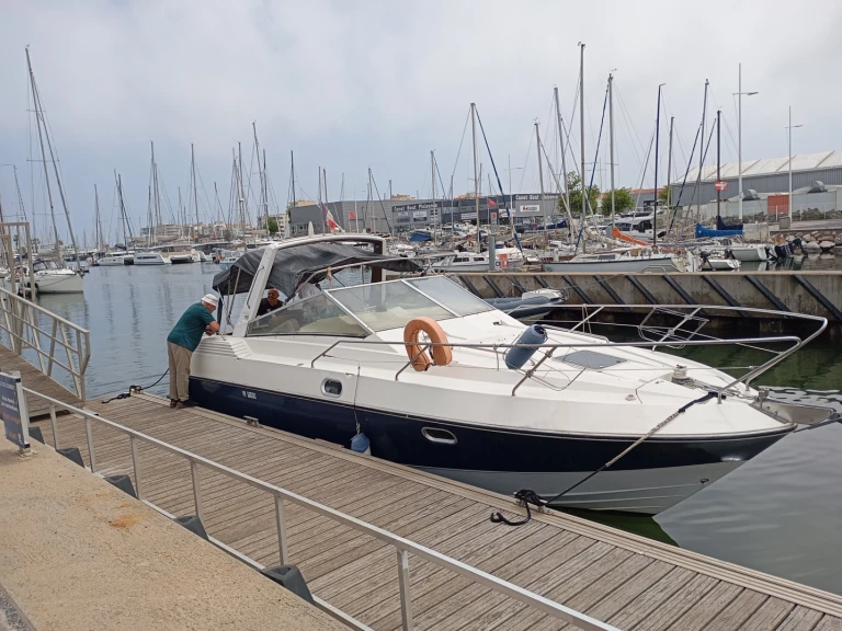 Bénéteau Flyer 8 charter bareboat or skippered in  Canet-en-Roussillon