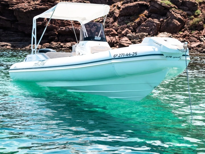 Oromarine Oromarine S-78 charter bareboat or skippered in  Fornells