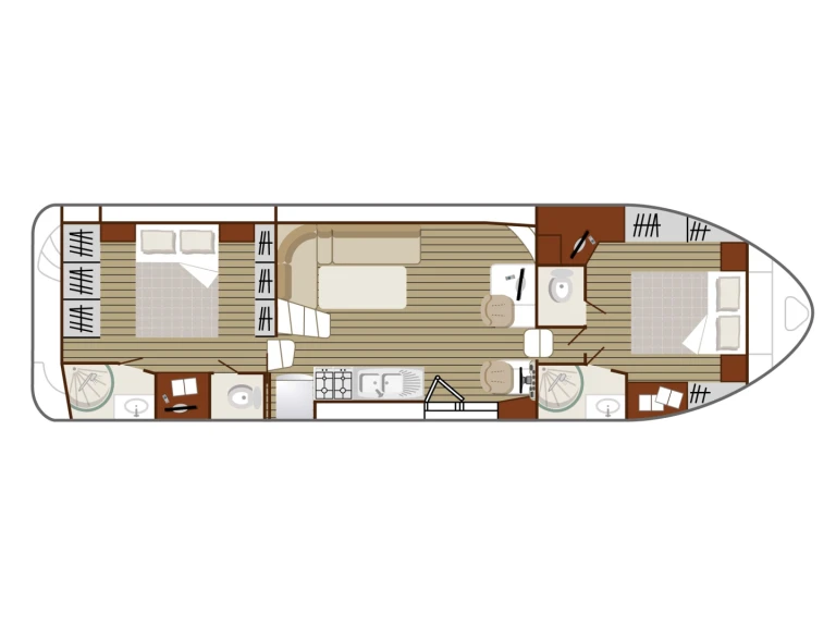 Motorboat to hire Grez-Neuville at the best price