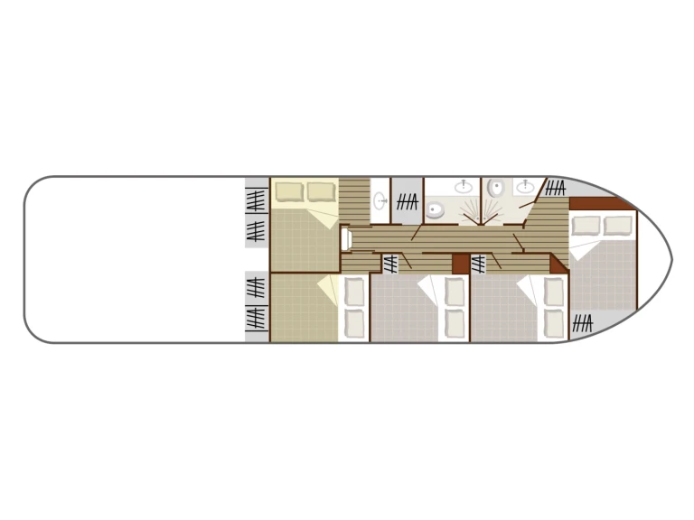 Nicols Yacht Nicols Sedan 1310 charter bareboat or skippered in  Sucé-sur-Erdre