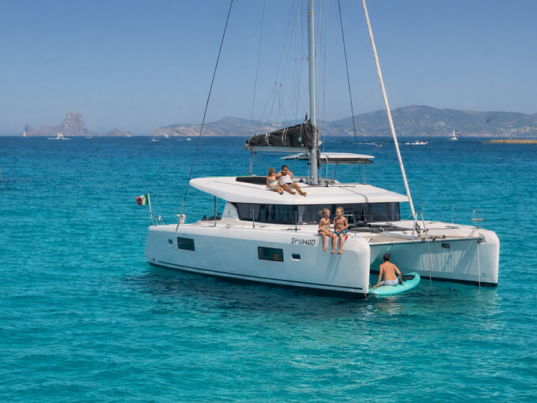 Hire Catamaran with or without skipper Lagoon Ibiza Town