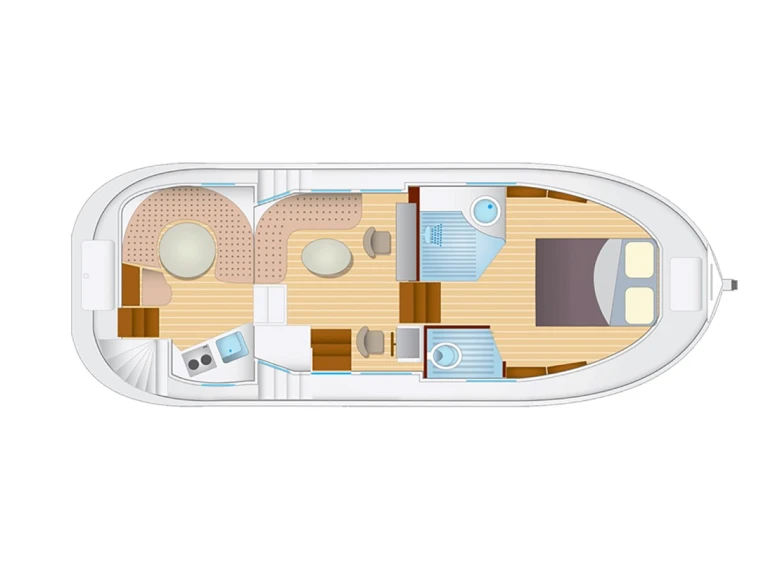 Hire Canal boat with or without skipper Pénichette Montesquieu-Lauragais