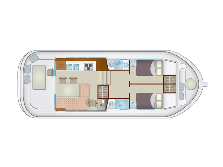 Yacht charter Scey-sur-Saône-et-Saint-Albin - Pénichette Pénichette 1120 R on SamBoat