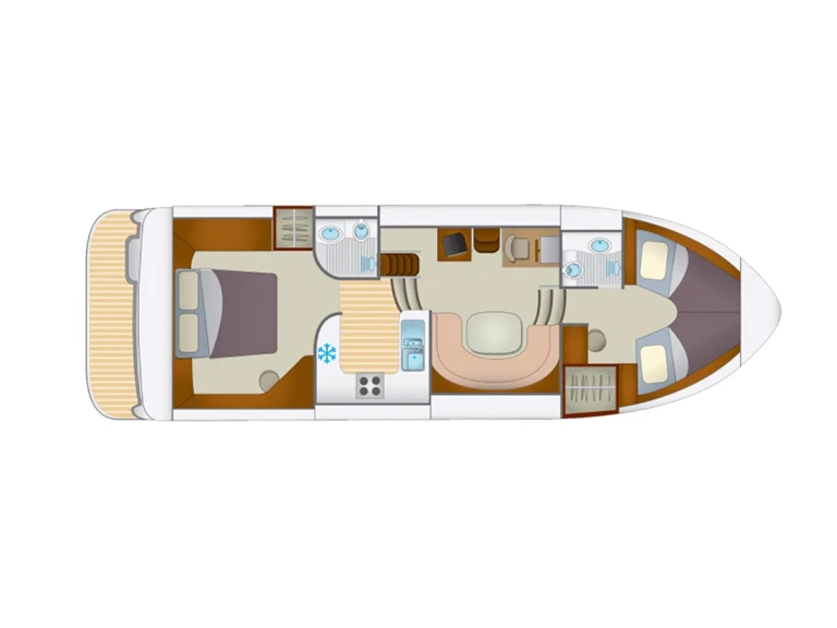 Hire Motorboat with or without skipper Pénichette Bram