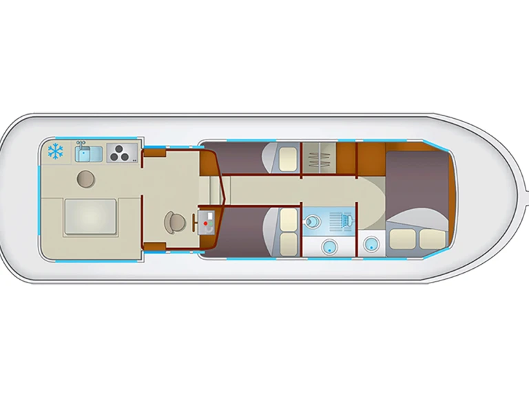 Charter a Pénichette Pénichette 1107 W in Lutzelbourg on Samboat