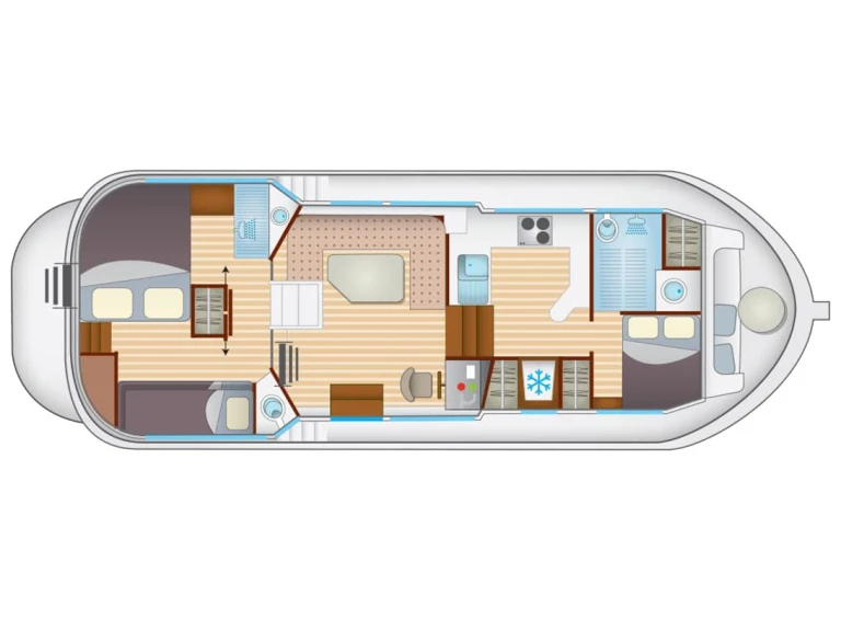 Canal boat hire in Nieuw-Loosdrecht - Pénichette Pénichette 1165 FB