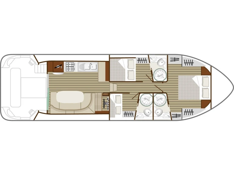 Hire Motorboat with or without skipper Nicols Yacht Port-sur-Saône