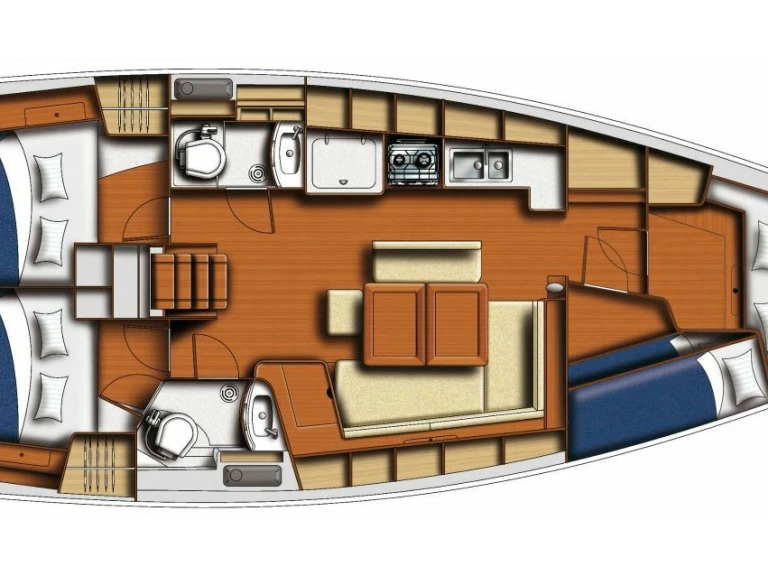 Bénéteau Oceanis 43 charter bareboat or skippered in  Alimos