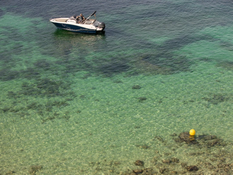 Jeanneau Cap Camarat 6.5 WA Serie 3 charter bareboat or skippered in  Palma de Mallorca