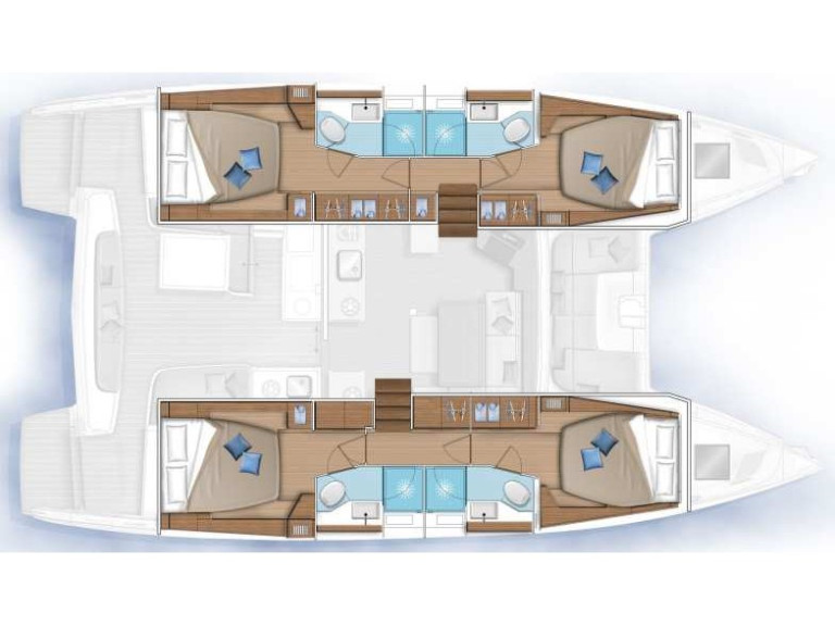 Hire a Lagoon Lagoon 46 Alimos