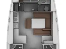 Yacht hire Sukošan cheap Cruiser 46