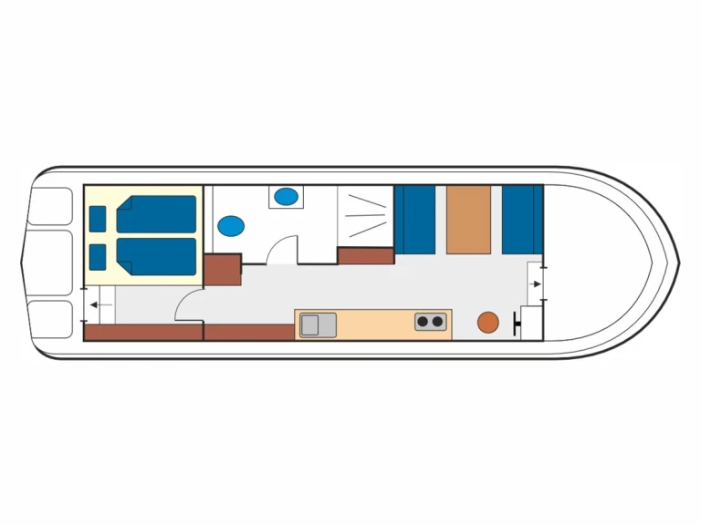 Hire Motorboat with or without skipper  Mittersheim