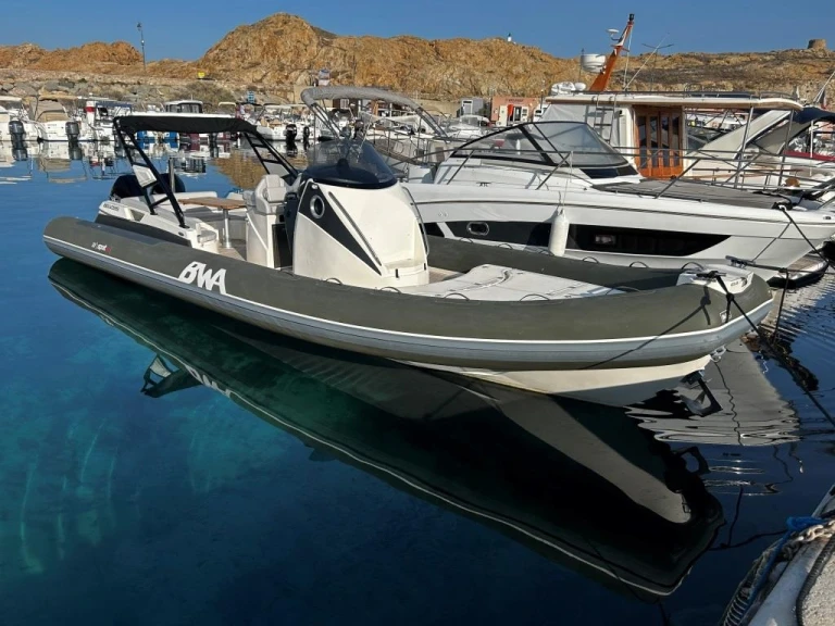Bwa SPORT 33 charter bareboat or skippered in  Marine de Sant'Ambrogio