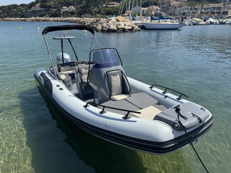Hire RIB Grand Boats with a boat licence