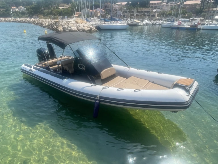 Hire RIB with or without skipper Brig La Madrague