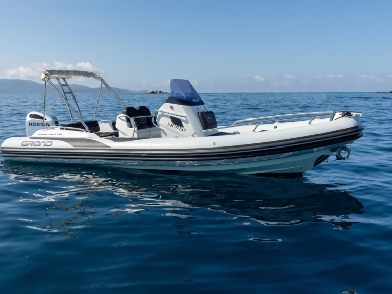 RIB hire in Porto Pollo - Grand Boats GRAND 750 GOLDEN LINE