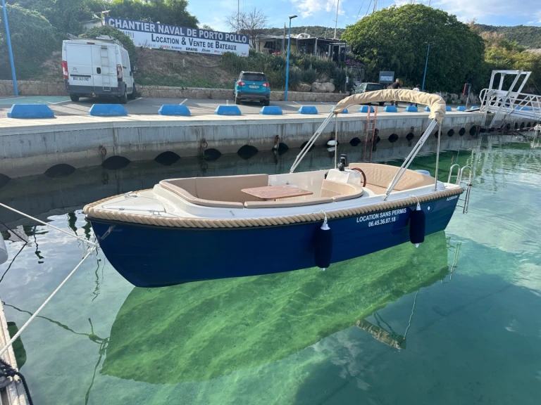 Hire Motorboat with or without skipper kruger Porto Pollo